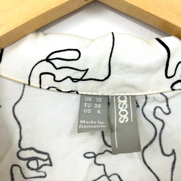 Modern Patterned ASOS Button Down - Picture 3 of 5